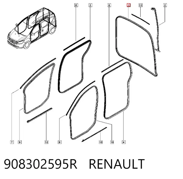  908302595R Renault (RVI)