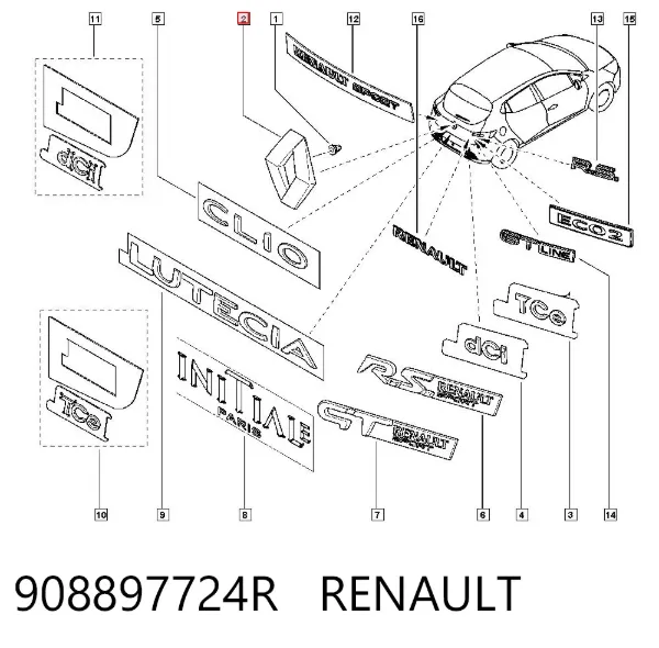  908897724R Renault (RVI)