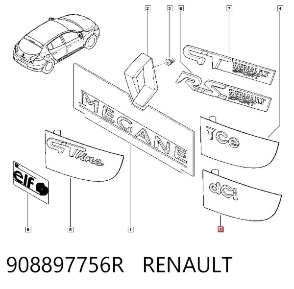  908897756R Renault (RVI)