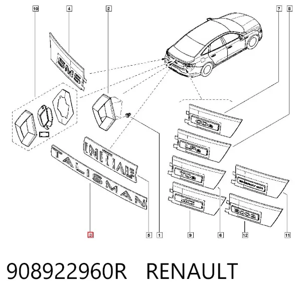 908922960R Renault (RVI)