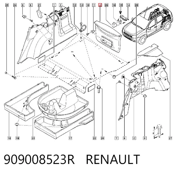  909008523R Renault (RVI)