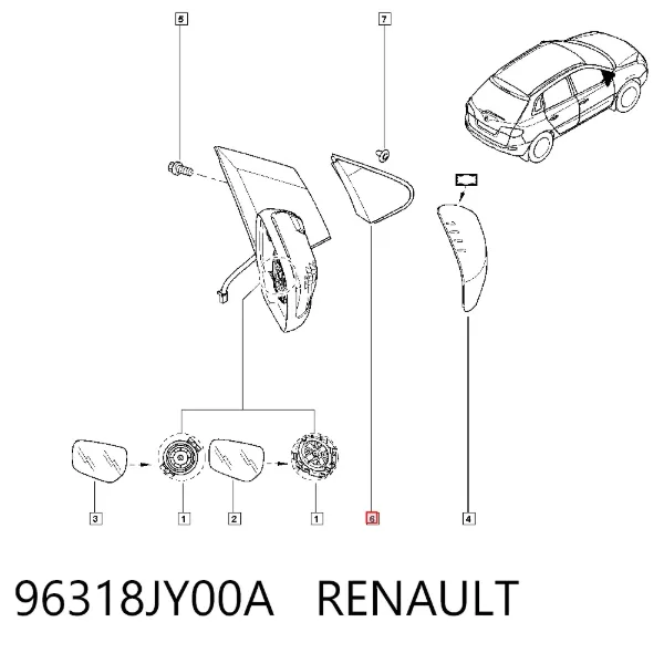 96318JY00A Renault (RVI)