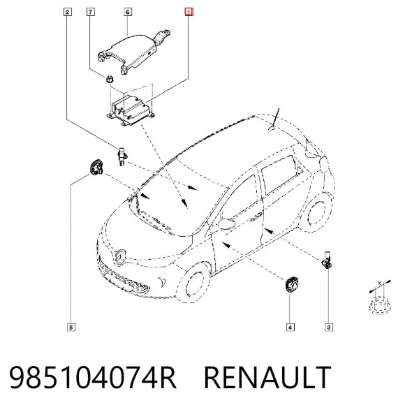  985104074R Renault (RVI)