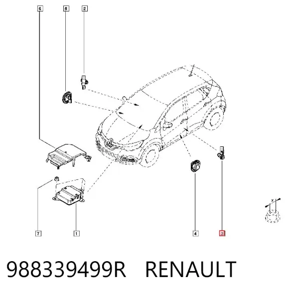  988339499R Renault (RVI)