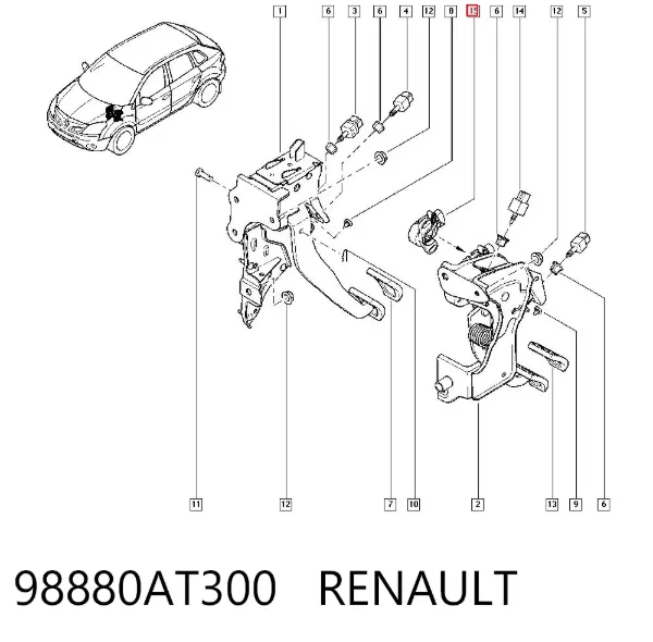  98880AT300 Renault (RVI)