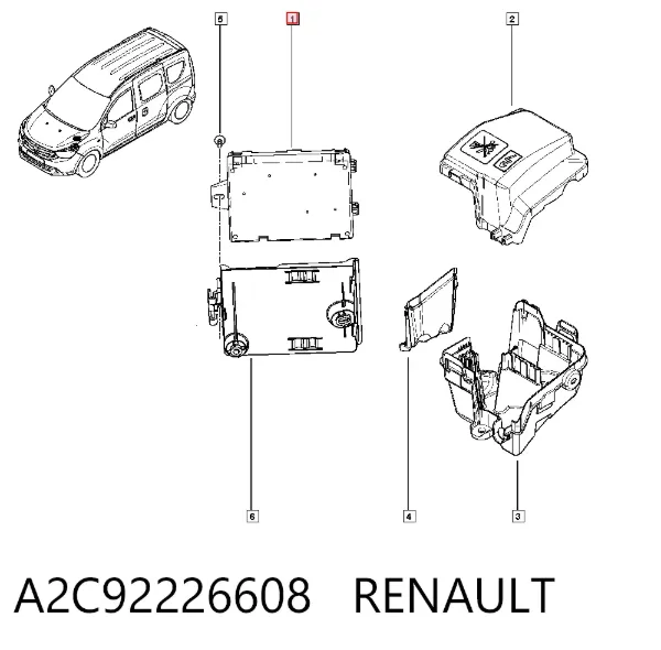 Блок запобіжників A2C92226608 Renault (RVI)