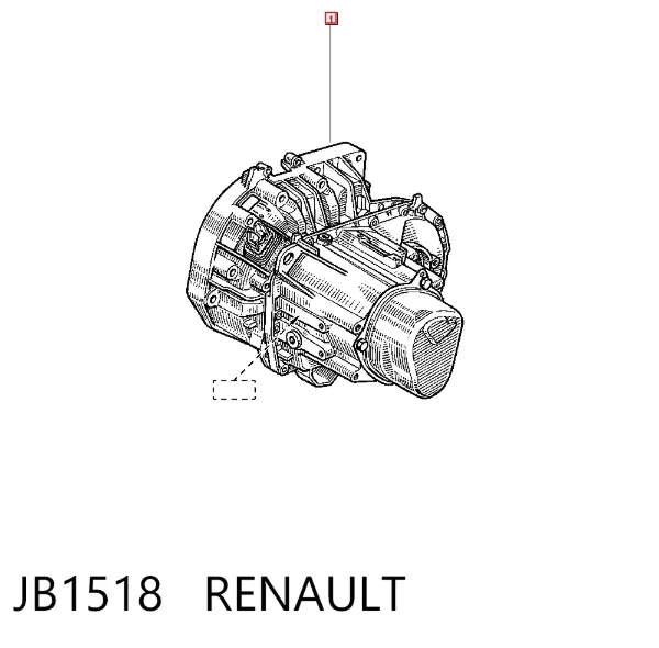 Коробка передач JB1518 Renault (RVI)