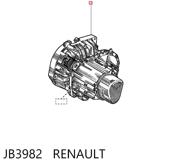 Коробка передач JB3982 Renault (RVI)