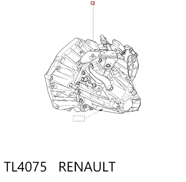 Коробка передач TL4075 Renault (RVI)