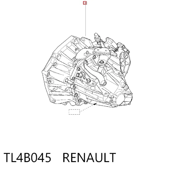 Коробка передач TL4B045 Renault (RVI)