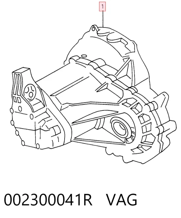Коробка передач 002300041R VAG