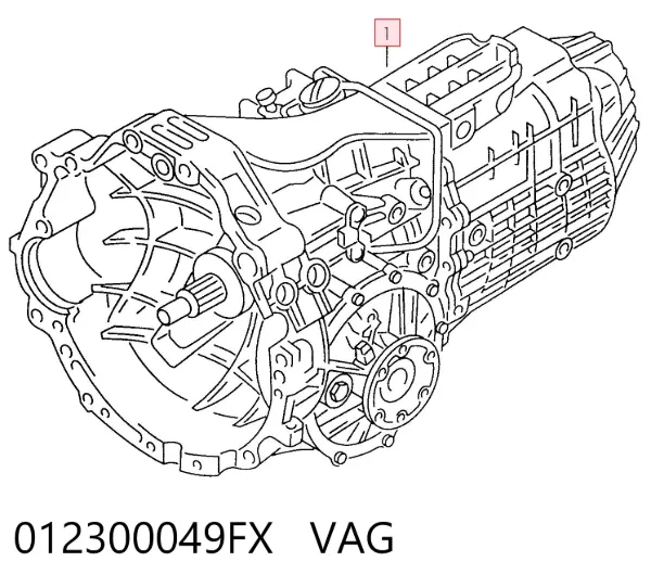Коробка передач 012300049FX VAG