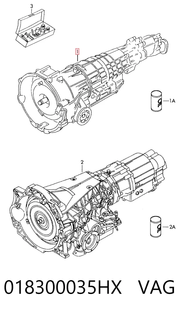 АКПП 018300035HX VAG