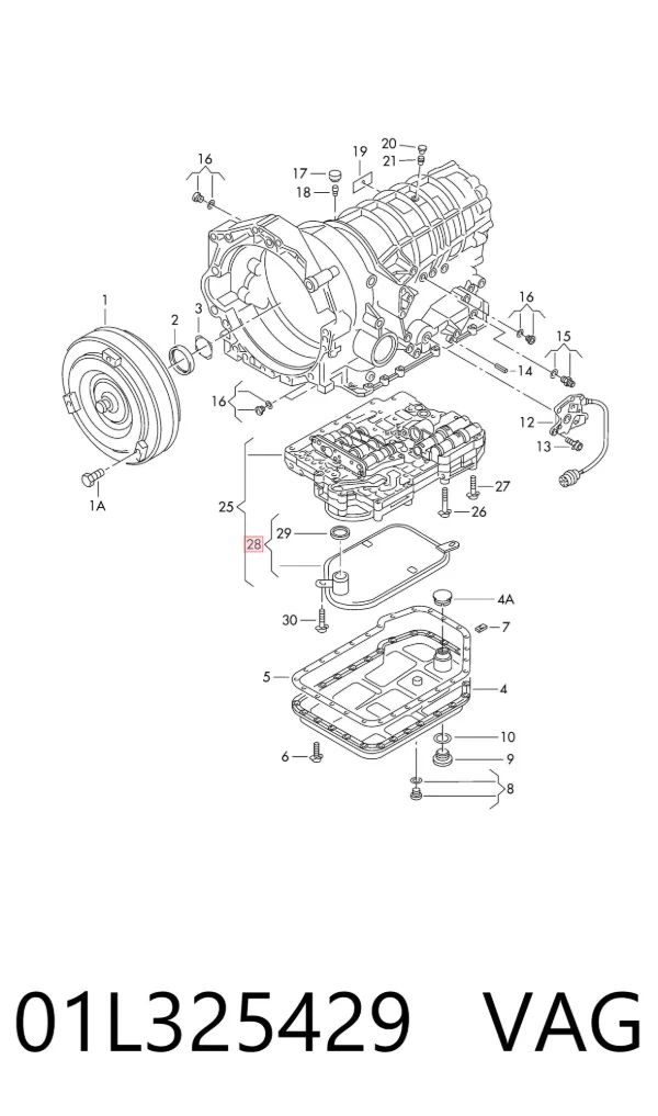 Фільтр АКПП 01L325429 VAG