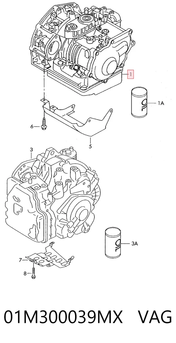 АКПП 01M300039MX VAG