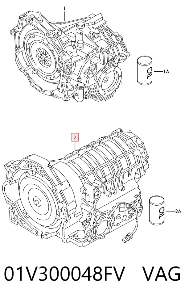 АКПП 01V300048FV VAG