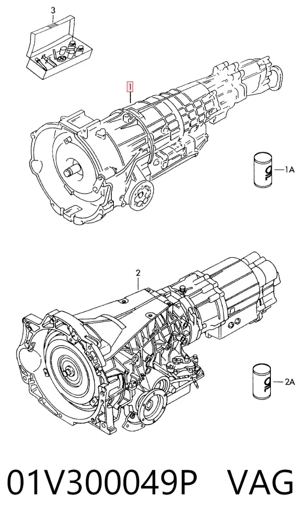 АКПП 01V300049P VAG