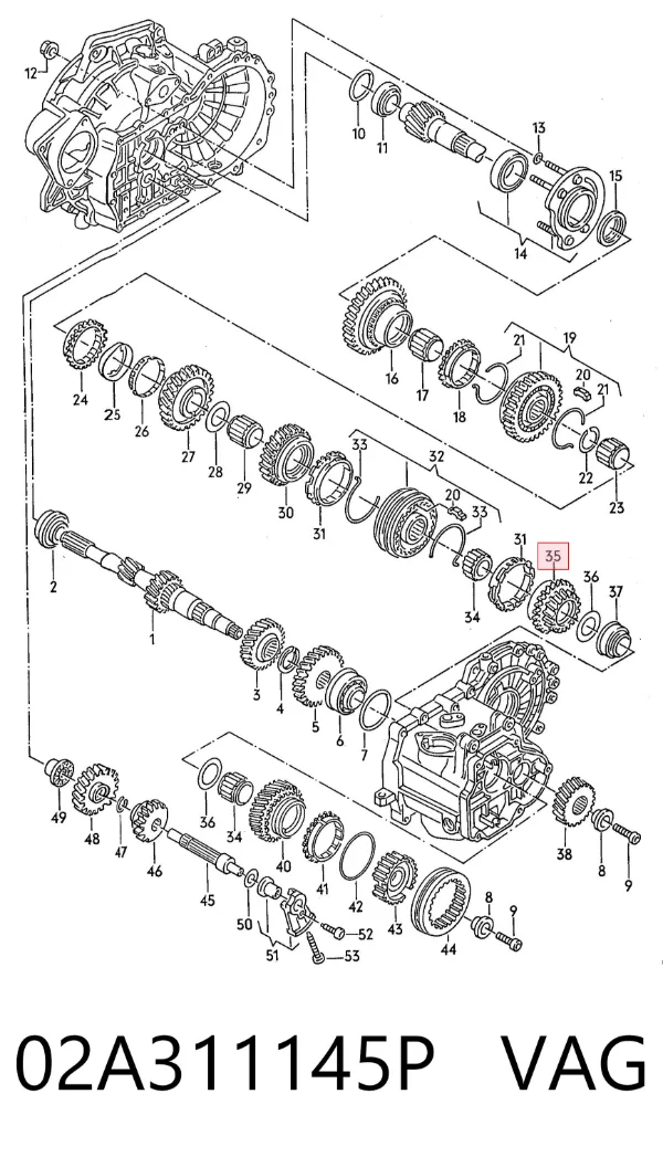  02A311145P VAG