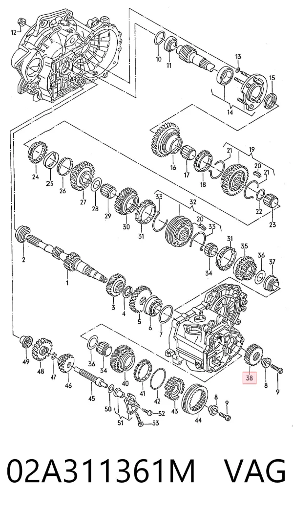  02A311361M VAG