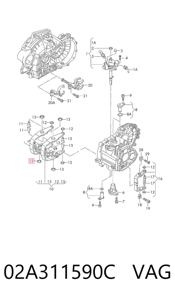 Підшипник КПП Seat Toledo I