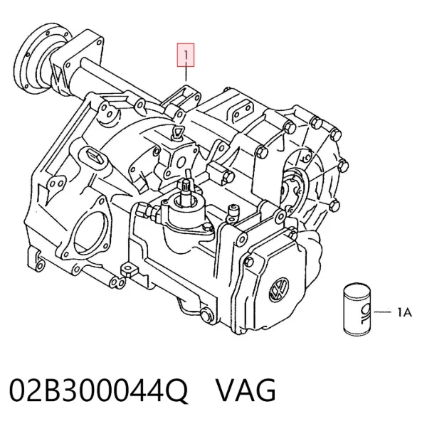 Коробка передач 02B300044Q VAG
