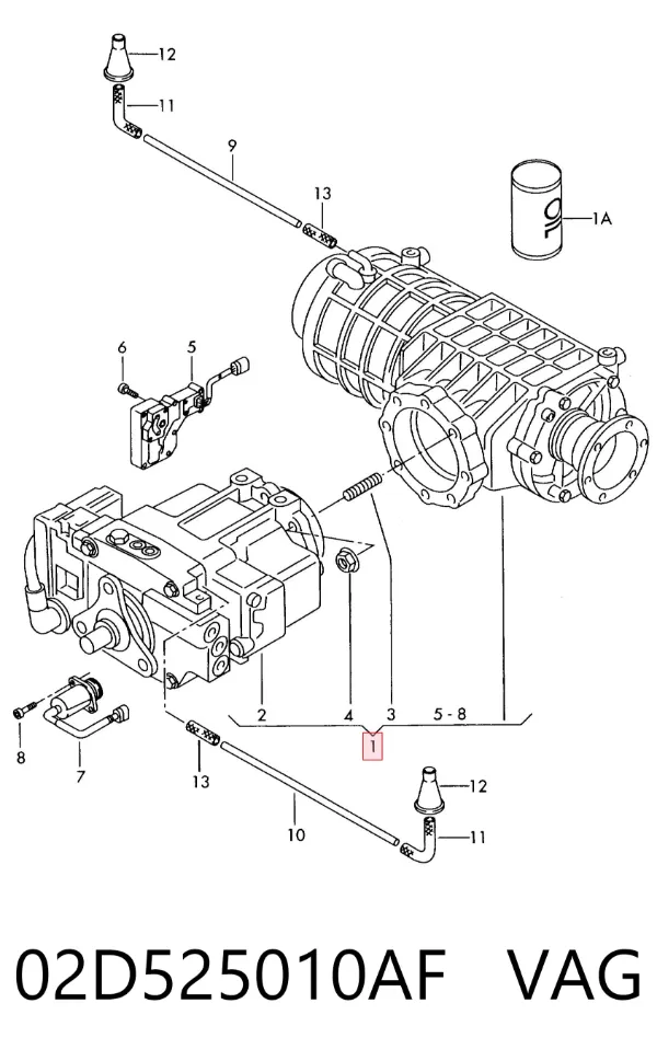  02D525010AF VAG