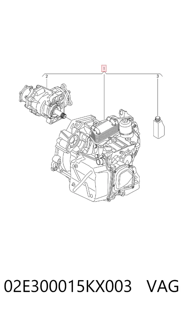 АКПП 02E300015KX003 VAG