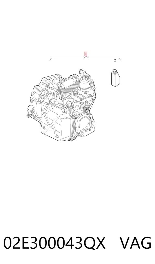 АКПП 02E300043QX VAG