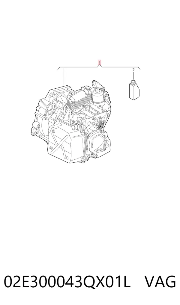 АКПП 02E300043QX01L VAG