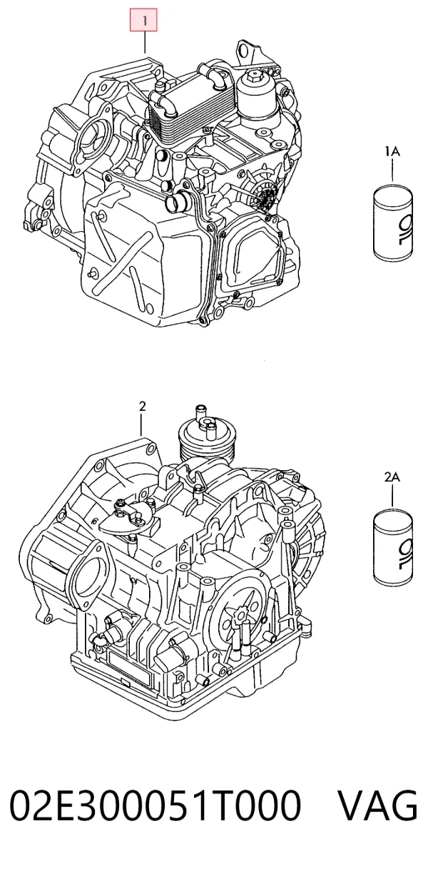АКПП 02E300051T000 VAG