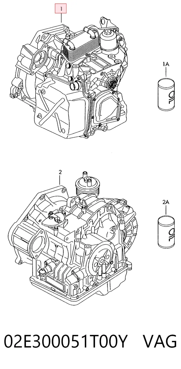АКПП 02E300051T00Y VAG