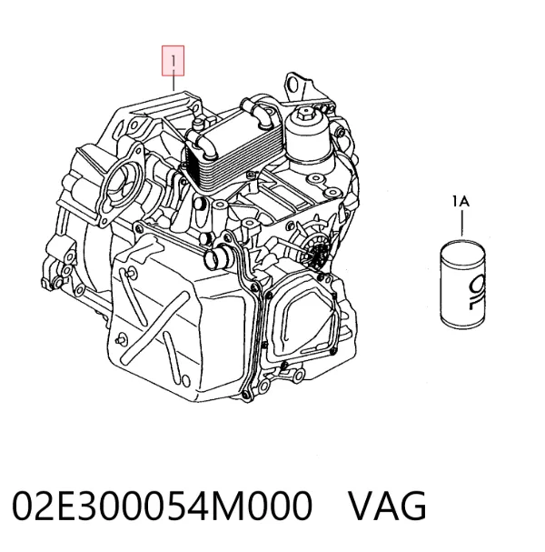 АКПП 02E300054M000 VAG