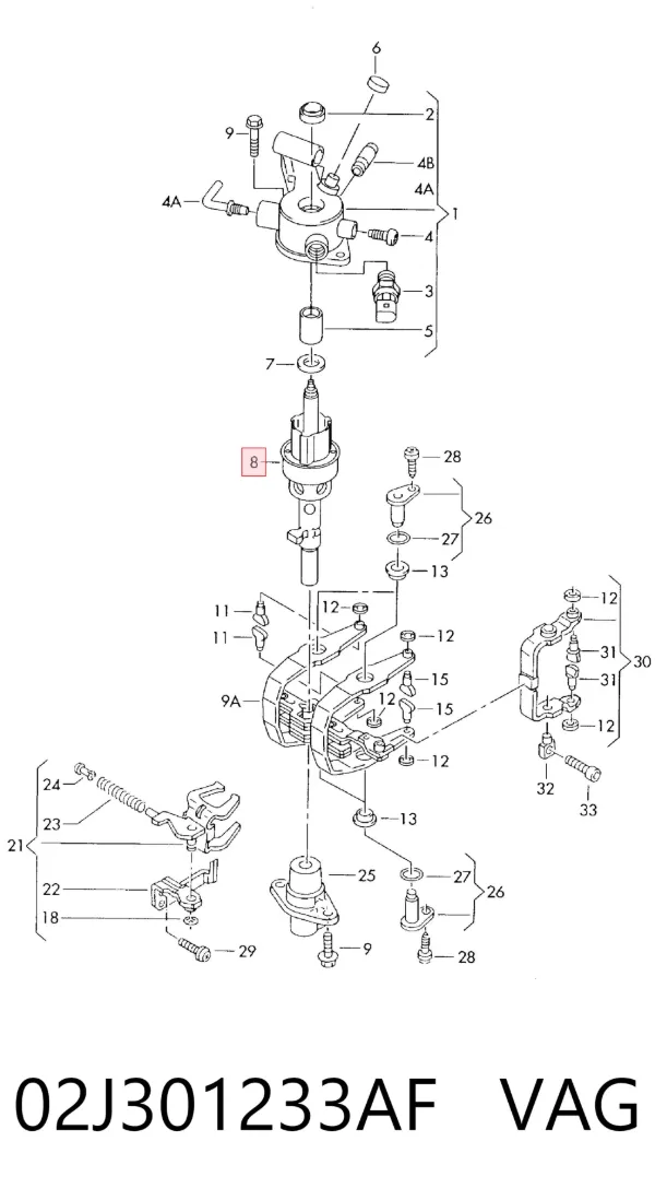  02J301233AF VAG