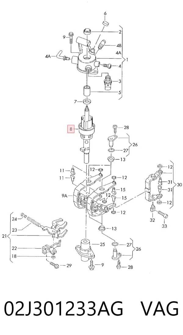  02J301233AG VAG