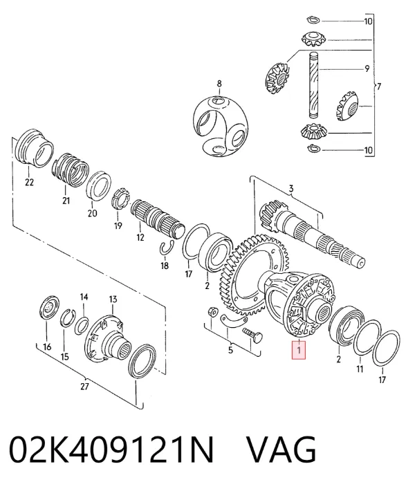  02K409121N VAG