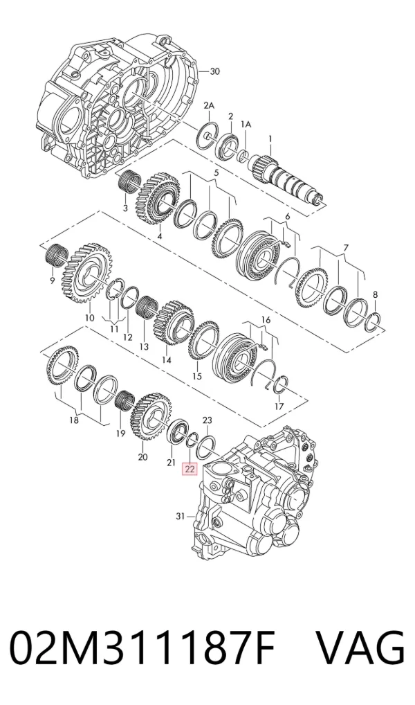  02M311187F VAG