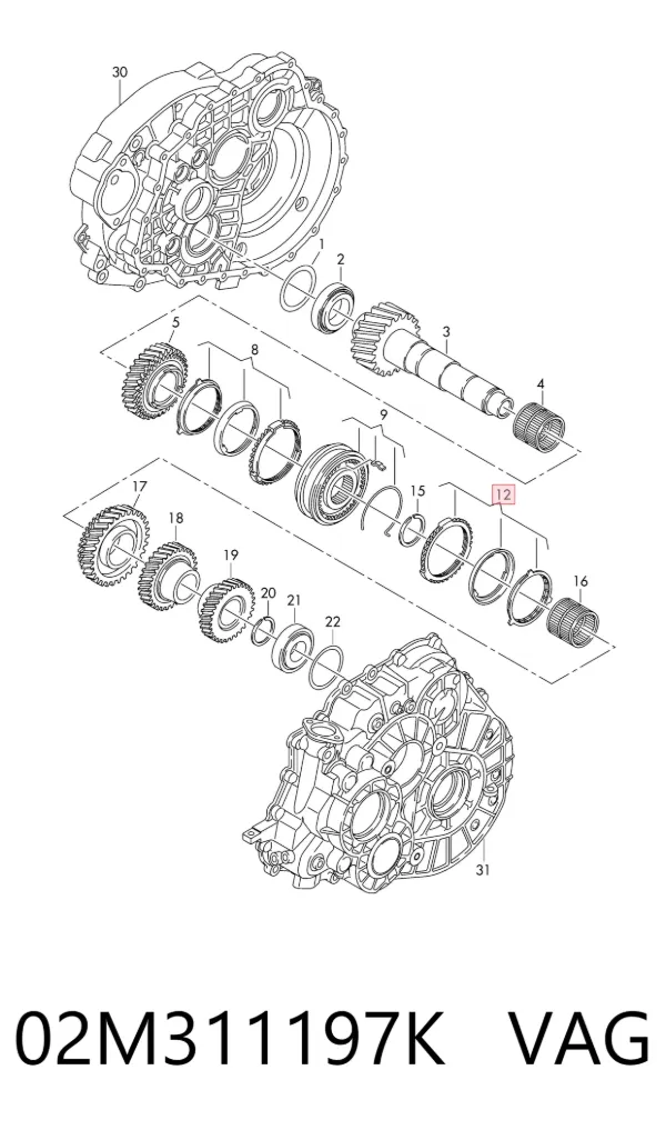  02M311197K VAG