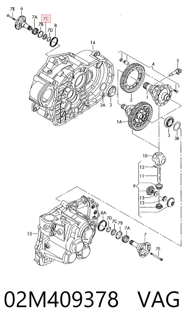  02M409378 VAG