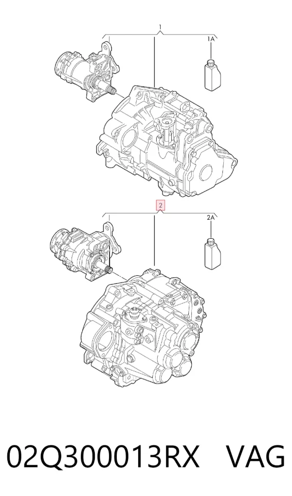 Коробка передач 02Q300013RX VAG