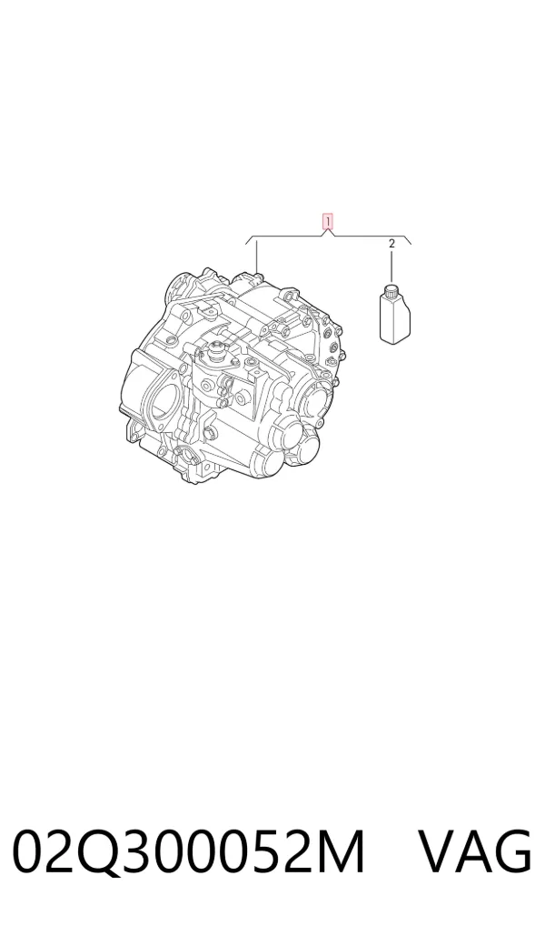 Коробка передач 02Q300052M VAG