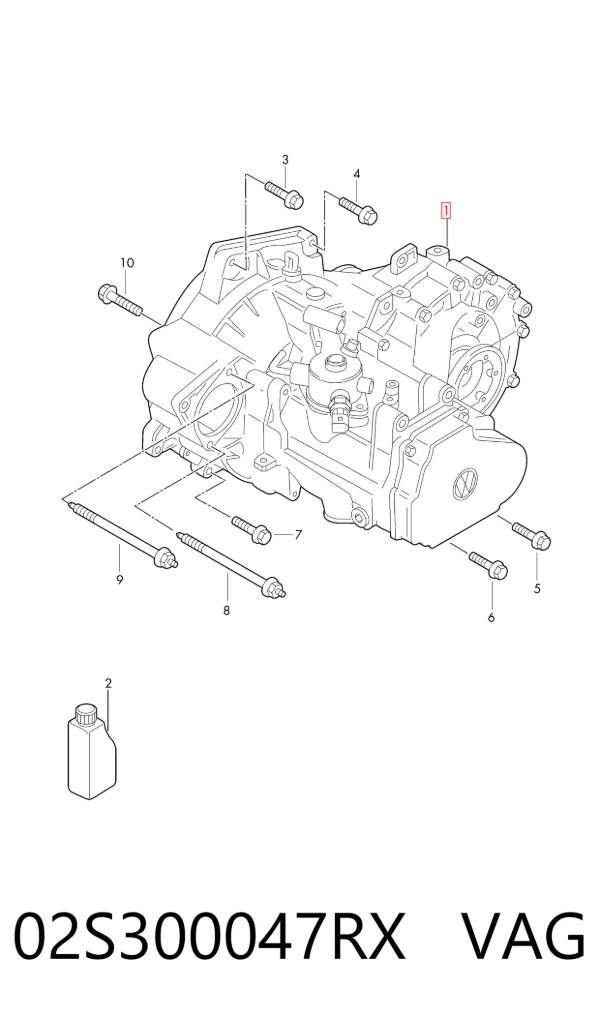 Коробка передач 02S300047RX VAG