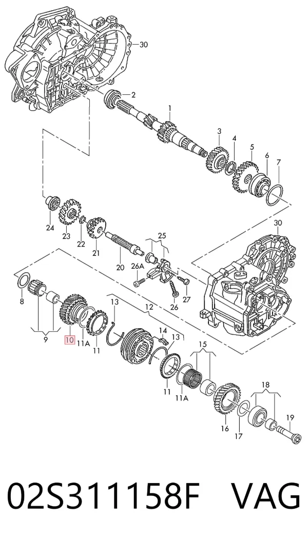  02S311158F VAG