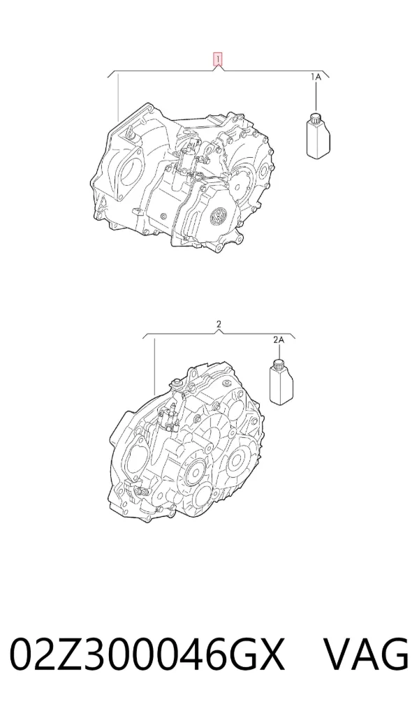 Коробка передач 02Z300046GX VAG