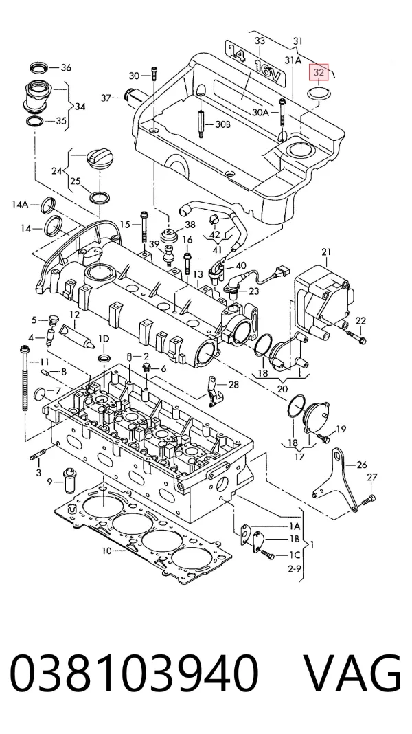  038103940 VAG