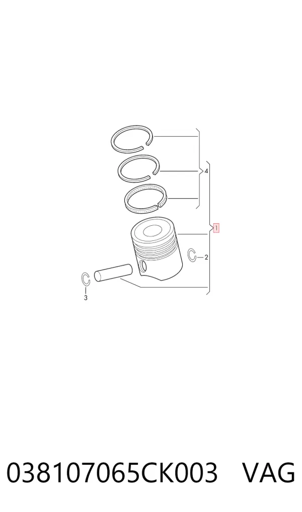  038107065CK003 VAG