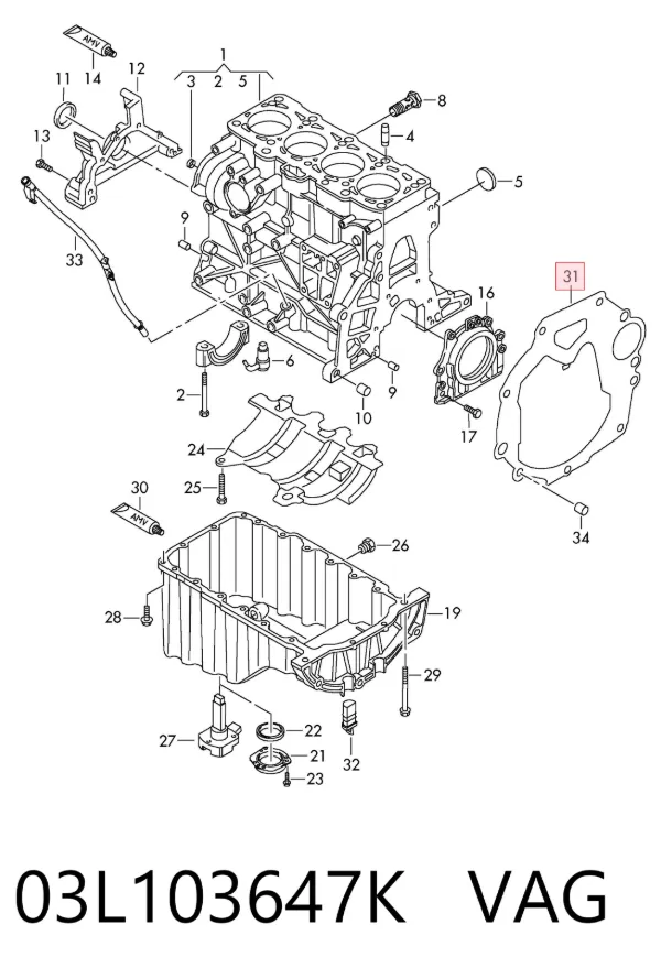  03L103647K VAG