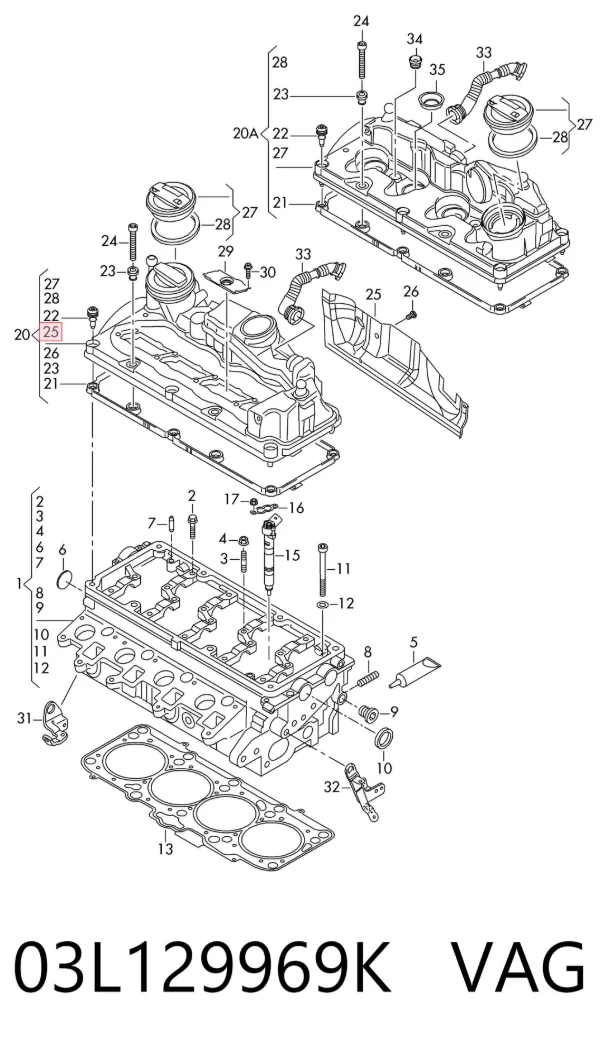  03L129969K VAG