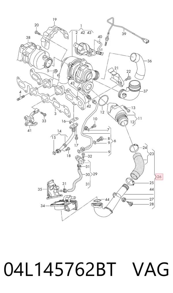  04L145762BT VAG