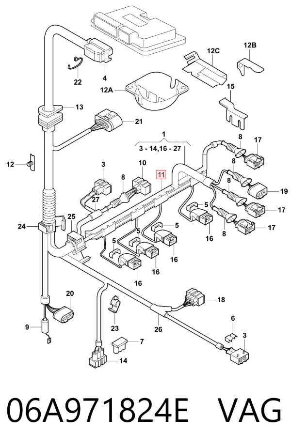  06A971824E VAG