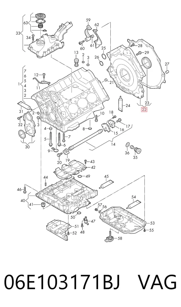  06E103171BJ VAG